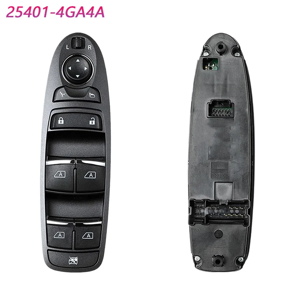 

25401-4GA4A 254014GA4A Главный переключатель управления стеклоподъемником для Nissan, совместимый с Infiniti со складными 9 + 12 контактов