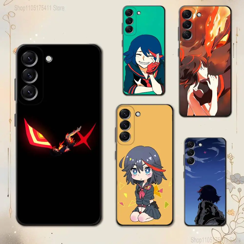 

K-Kill La K-Kill Anime Phone Case For Samsung Galaxy A 73,72,51,53,52,71,22,5G,Note,J7,8,9 Soft Black Cover