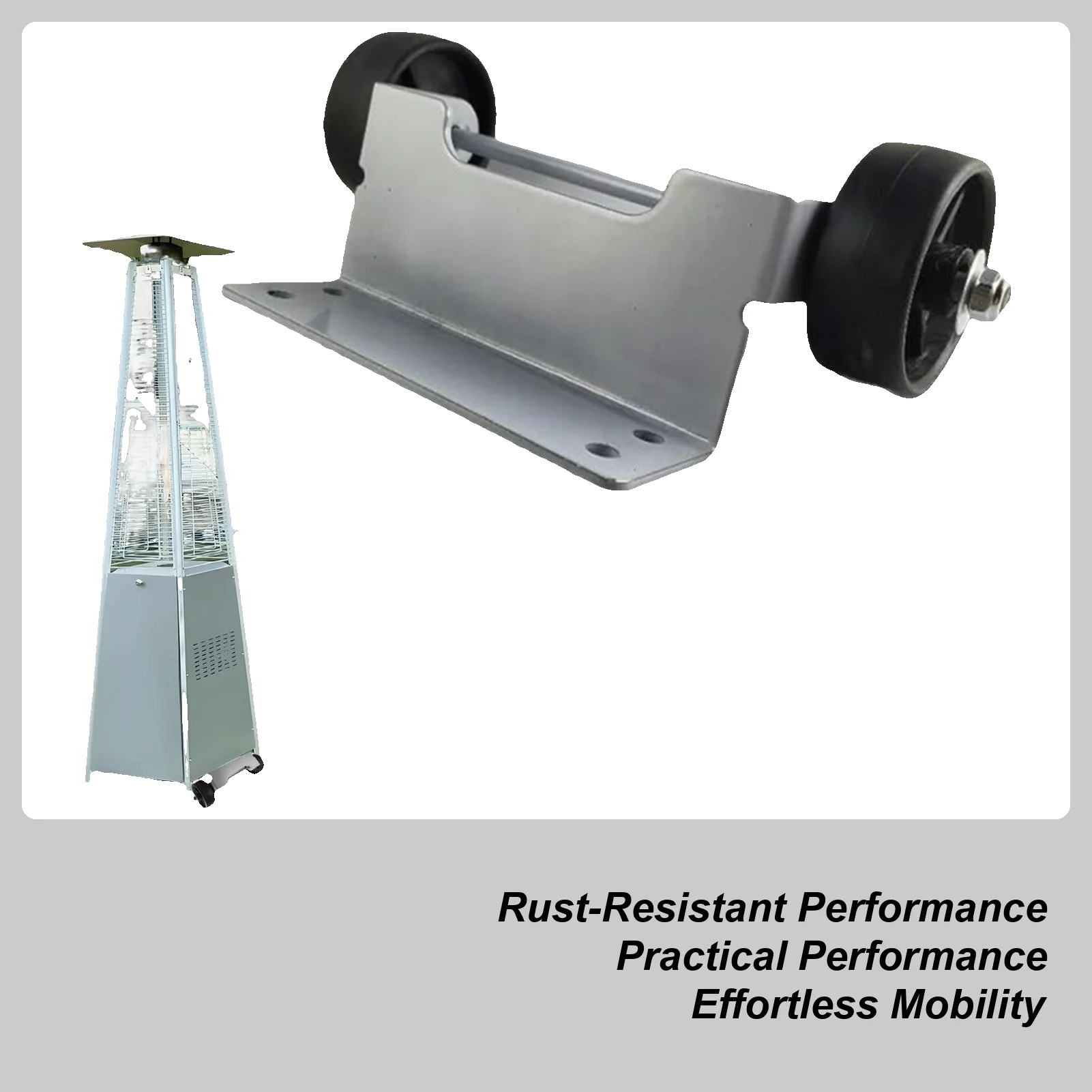 

Запасные колеса обогревателя, универсальные подвижные зимние принадлежности, запасные части для уличного обогревателя для подоконников, балконов, столовой