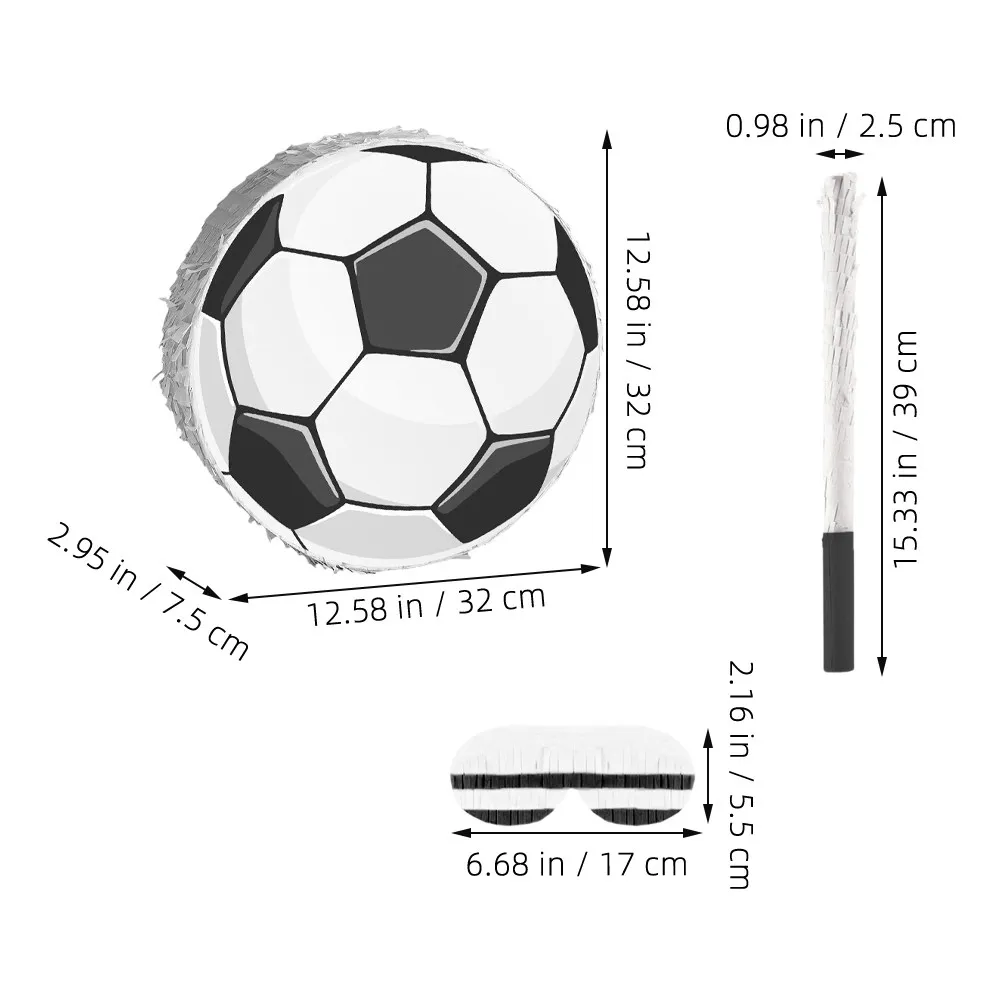 1 set Birthday Party Supplies Decoration Halloween Christmas New Year Ceiling Hanging Decoration Football - view 5