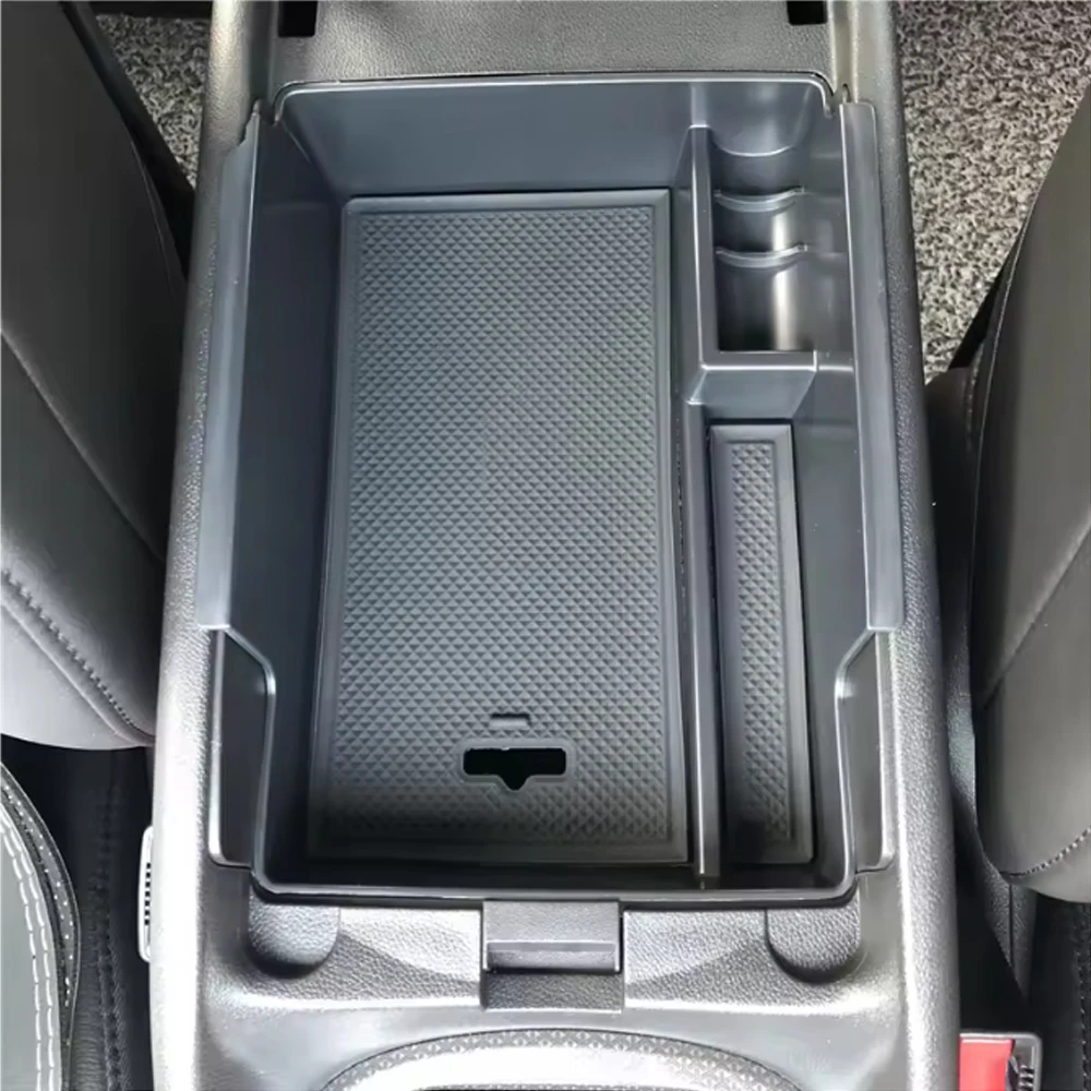 Armlehnen-Zusatz-Aufbewahrungsbox für Chevrolet Malibu XL 9. Generation 2016-2021, Mittelkonsolen-Organizer, Zubehör – Detail 2
