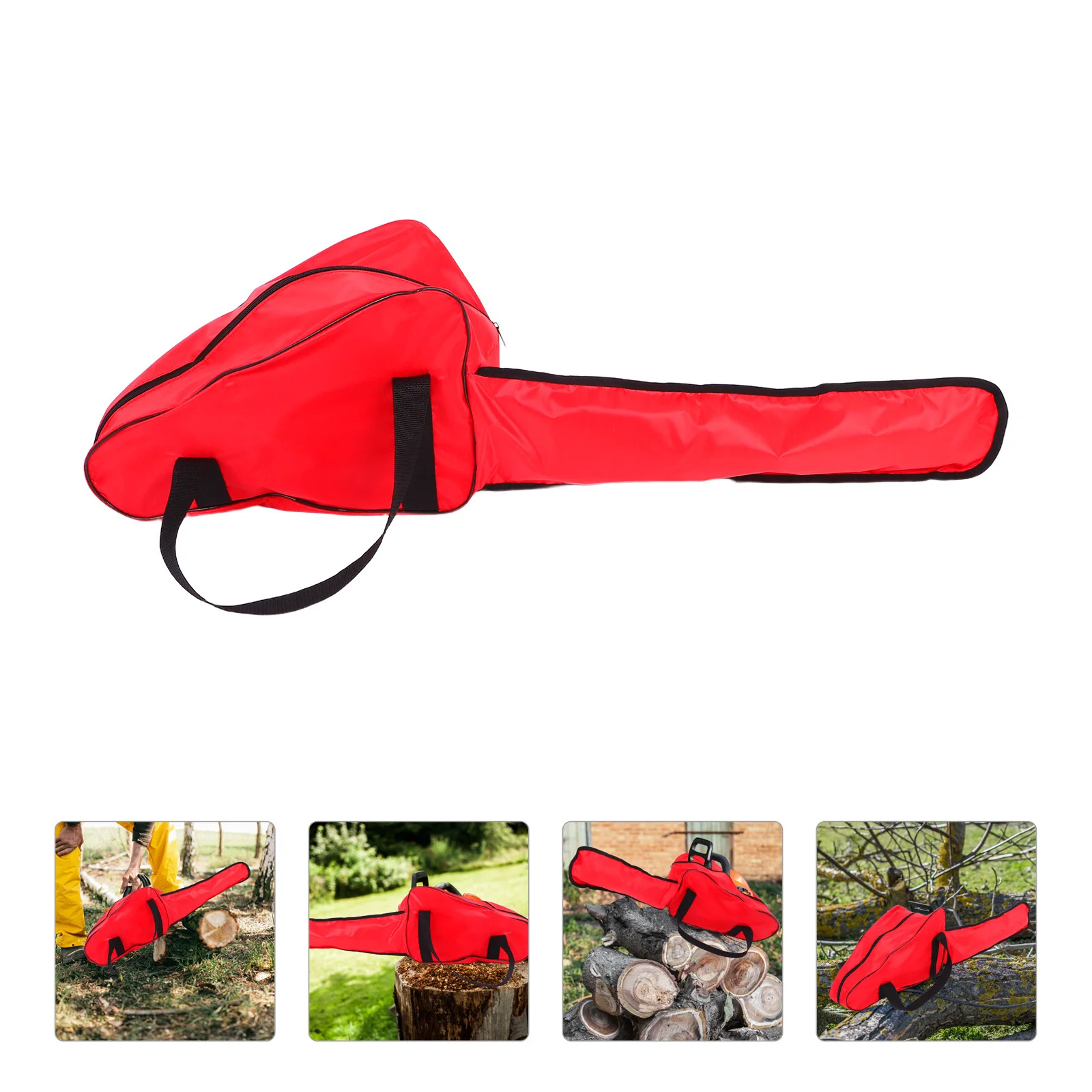 

Chainsaw Carrying Bag Portable Heavy Duty Oxford Cloth Tool Tote Organizer Large Capacity Zipper Storage for Electric Tools