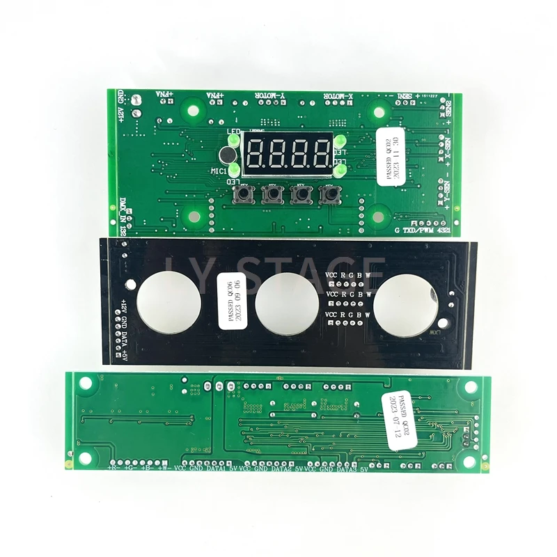 X-Y-1098EMainboard اللوحة الرئيسية ل LED العنكبوت 9x10 واط RGBW شعاع تتحرك إضاءة أمامية ل DJ ديسكو موسيقى الحفلات المهنية
