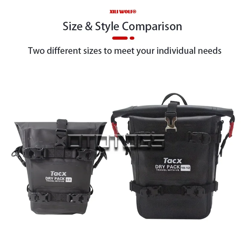 Waterproof Tool Placement Travel Bag For Honda CRF1100L CRF1000L CRF Africa Twin CRF 1100L ADV CRF 1000 L Frame Crash Bars Bag