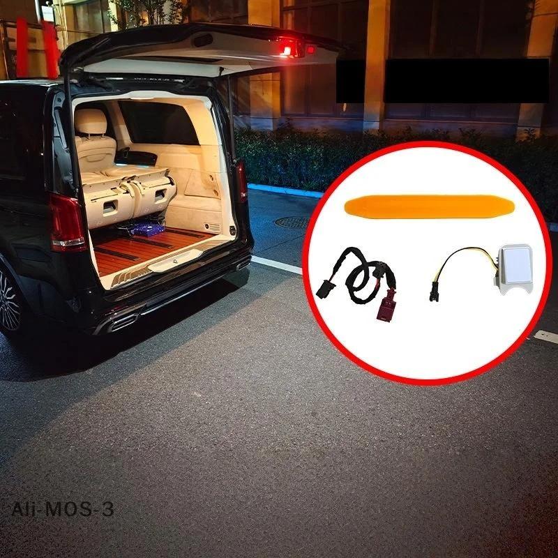 

【S】1 Set Car White LED Refit Trunk Lighting For Mercedes 2016-Now V Vito W447 W448 Lights Compartment Trunk Boot Lights