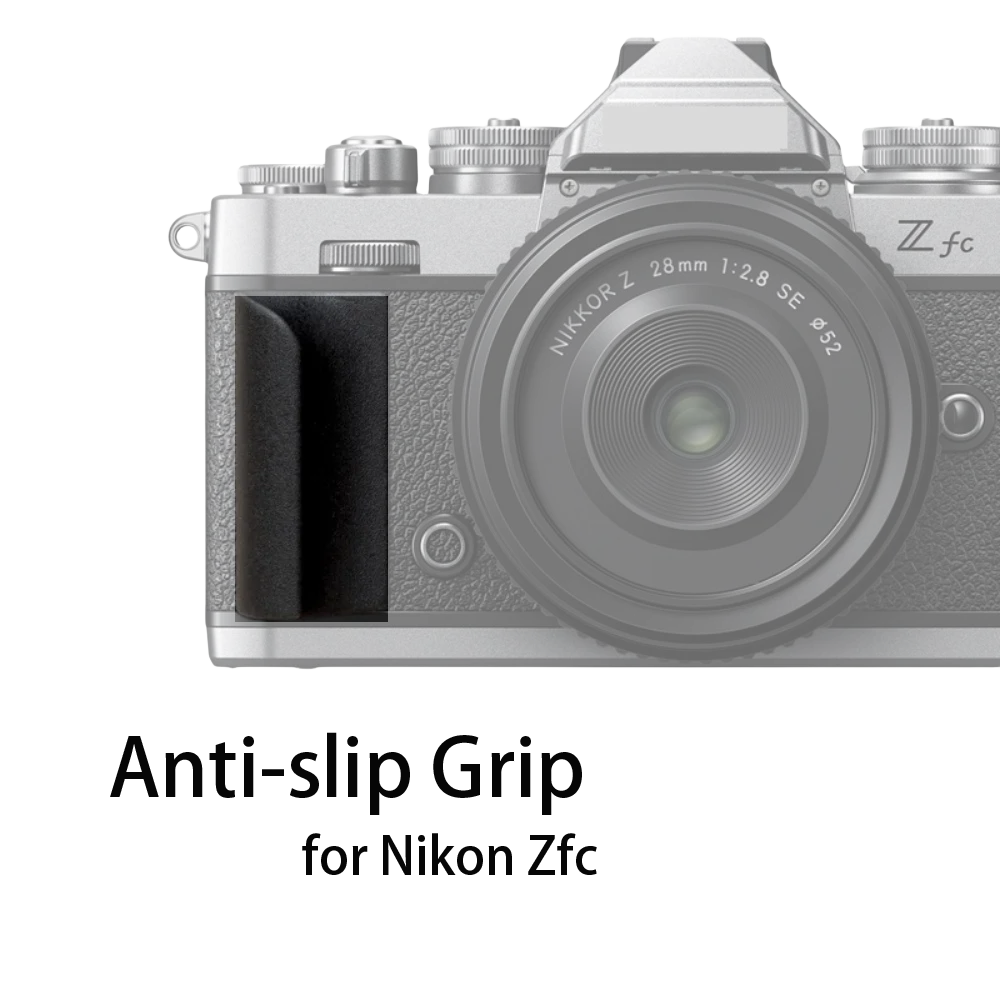 

ZFC Camera Silicone Grip Handle Increase Grip Feel For Nikon Zfc ZFC Anti-slip Handle Grip Camera Accessories