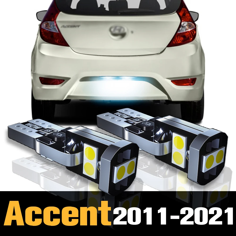 

2x Canbus LED License Plate Light Lamp Accessories For Hyundai Accent 4 5 2011 2012 2013 2014 2015 2016 2017 2018 2019 2020 2021