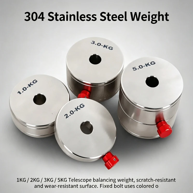 angeleyes-stainless-steel-counterweight-2kg-hammer-pore-size-20mm-telescope-accessories