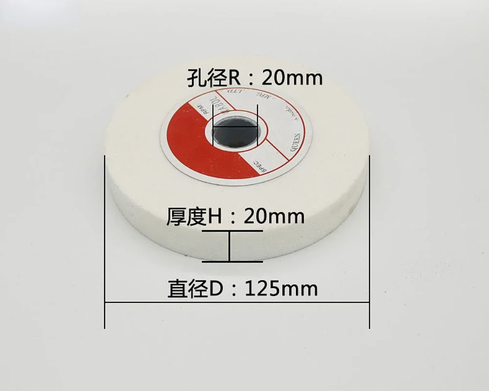 Small Grinding Bed Sand Flat Wheel / Ceramics Grinding Wheel / 618 Hand Shake Grinding Machine Sand Flat Wheel