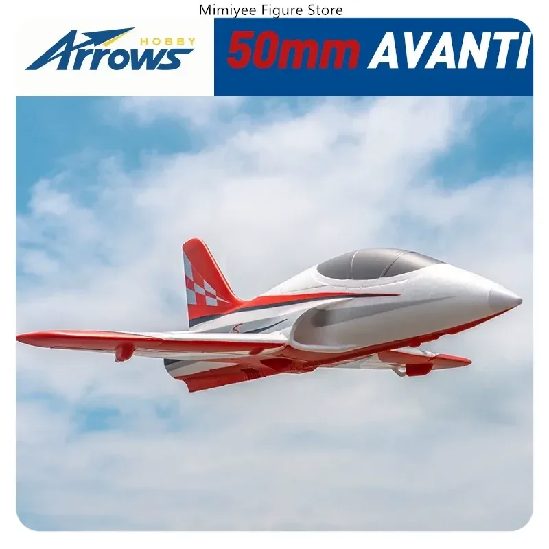 Blue Arrow Avanti PNP Remote Controlled RC Aircraft Simulation Fixed Wing Model 50 Mm Outdoor Toy for Adult Assembly