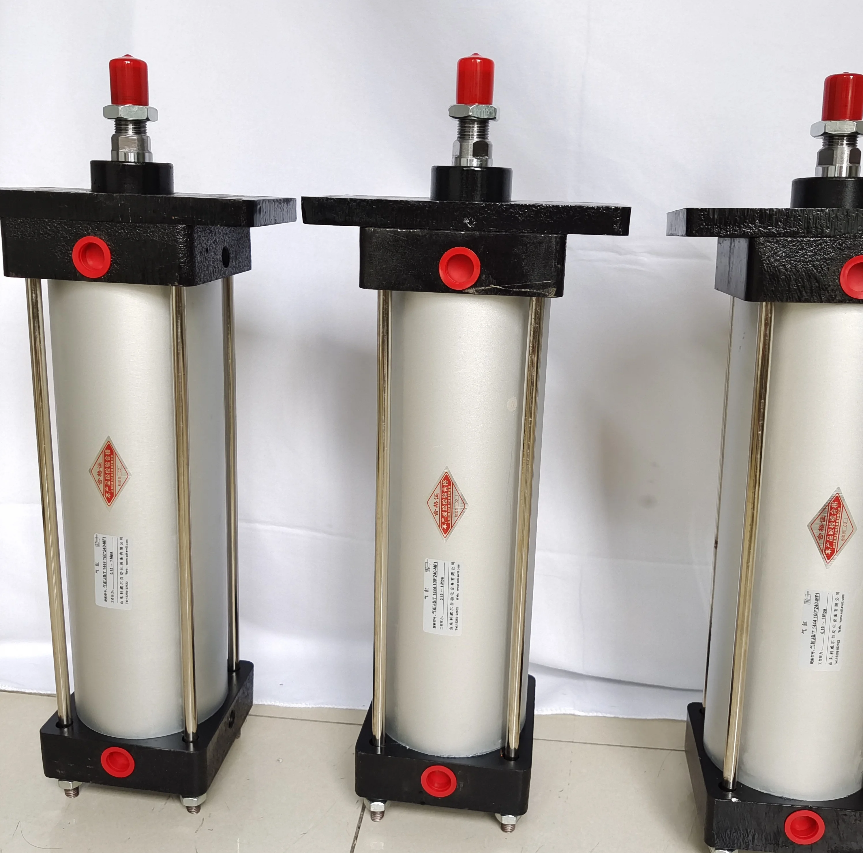 Heavy-duty High-temperature Pneumatic Cylinder Aluminum Cylinders With Pivot Axis/Tail Rack/Lifting Lugs For Automated Line