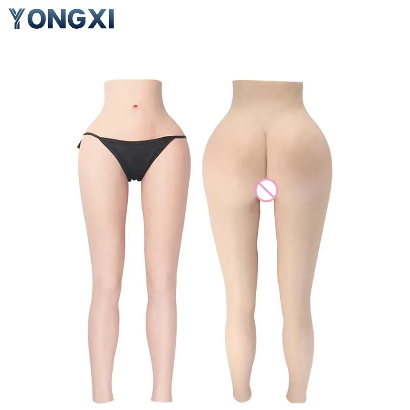 YONGXI-Faux Seiko Calças de Silicone para Crossdresser, Elasticidade Dupla, 3D Enhancer, Escolha a Vagina, Despeje mais