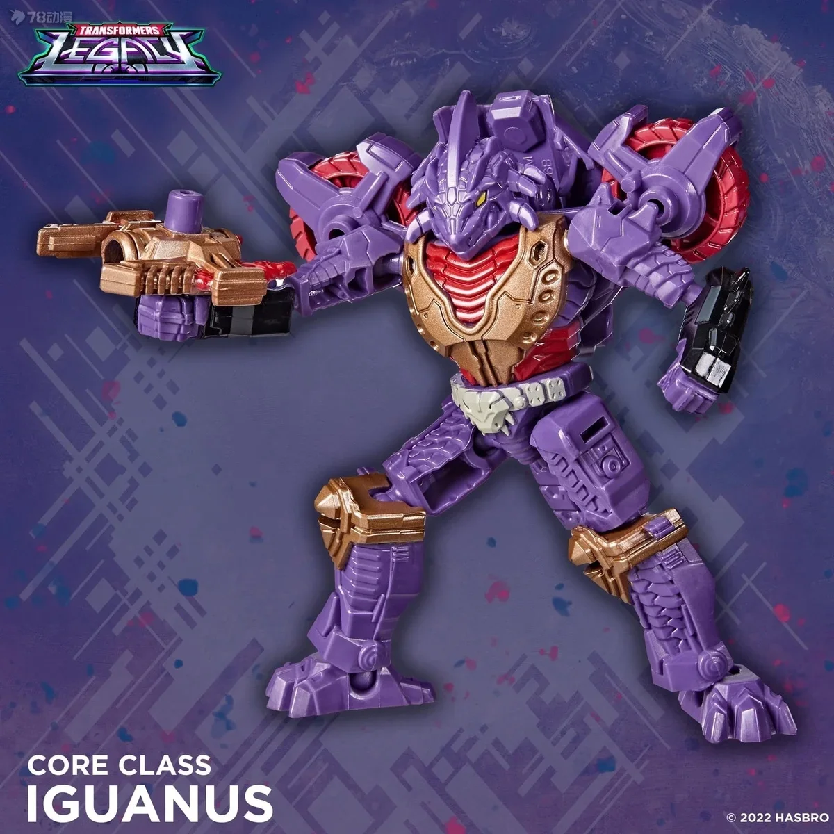 In Stock HASBRO Transformers Legacy Core Class IGUANUS Action Figure Model Collection Hobby Gift Toy