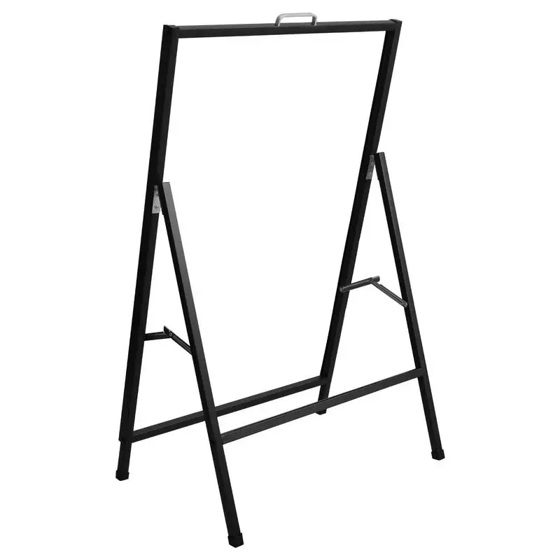 Poster Board Stand Store Sign Holder Stand Metal Pedestal Poster Sign Stand Portable Floor Stand for Outdoor Commercial Signs