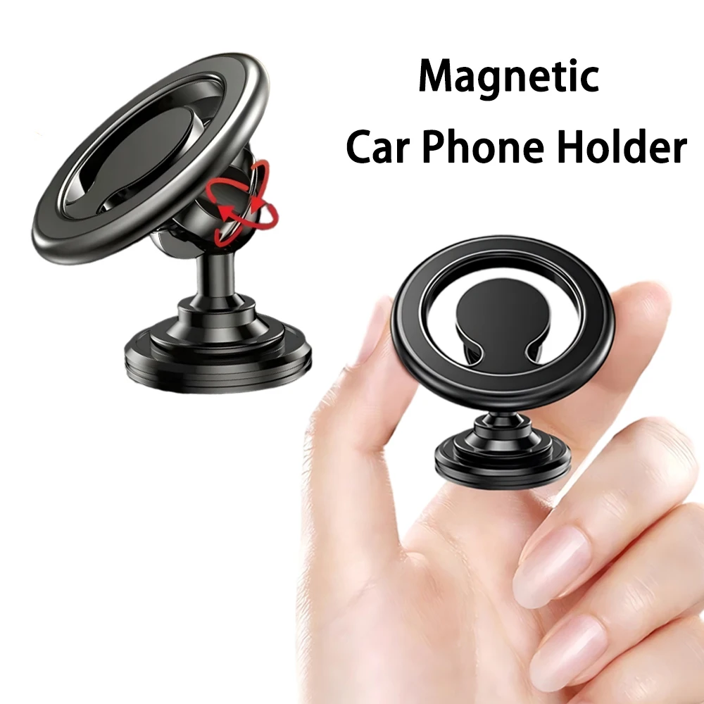 

Magnetic Car Holder Phone Stand Magnet Car Mount Support GPS Paste Dashboard Air Outlet Mount for Macsafe IPhone Samsung Xiaomi
