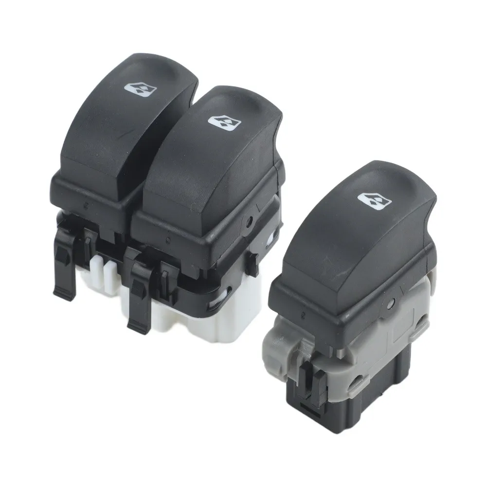 Window Lift Switch for Renault For Clio 3 (2005-2014) and For Twingo 2 (2007-2014) Matching OEM 214936A 214936B