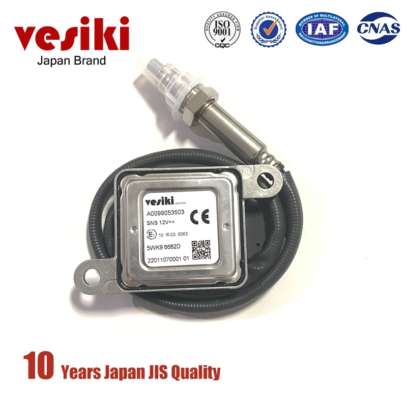 Vesiki JapanOriginal New Nitrogen Oxygen Sensor Nox 5WK96682D A0009053503 5WK96682C A0009050108 5WK96682B for Mercedes-Benz