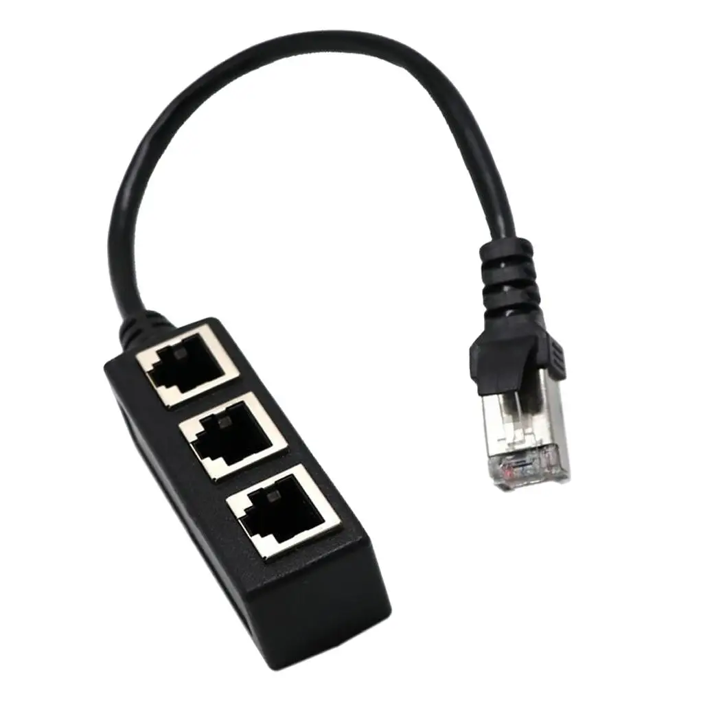 Ports Ethernet LAN, répartiteur de câble réseau, adaptateur d'extension