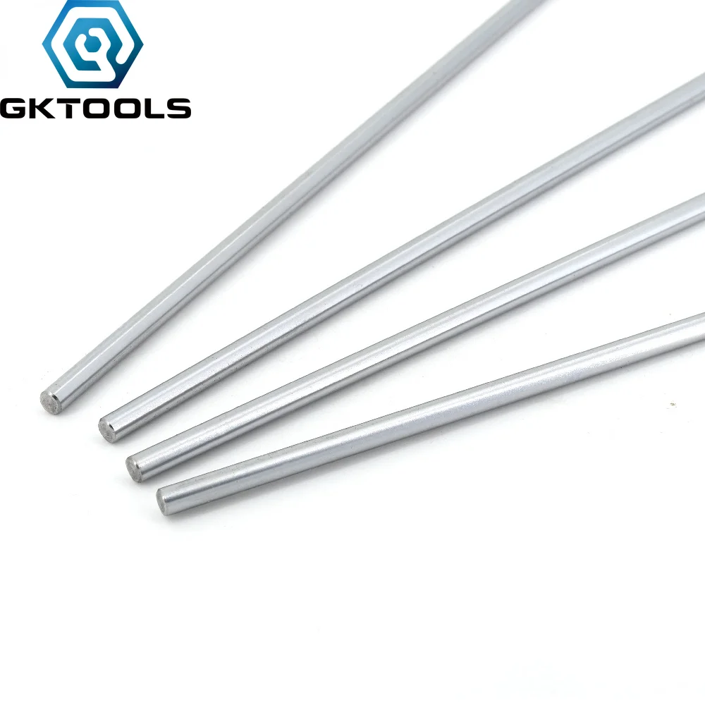 6mm linear shaft length 400mm 420mm chrome-plated linear guide round rod shaft