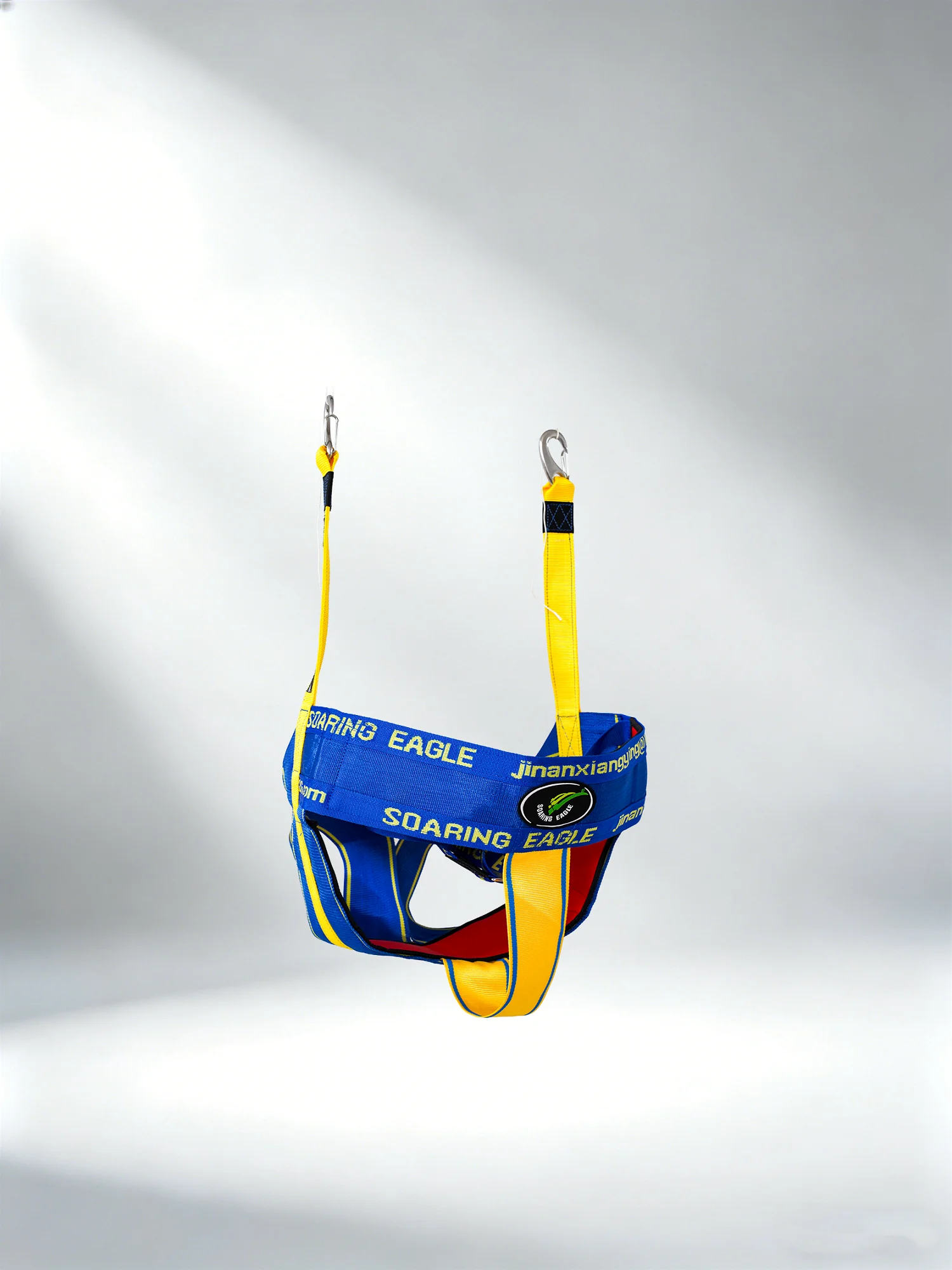 Soaring Eagle Commercial Traction Parachute Half-Body Harness 140mm Widened Waist Belt 200mm Widened Hip Belt Eva Pressure-Reducing Padding Stainless Steel Quick-Release Buckle Resistant to Seawater and Uv Rays Adult Parachute Equipment