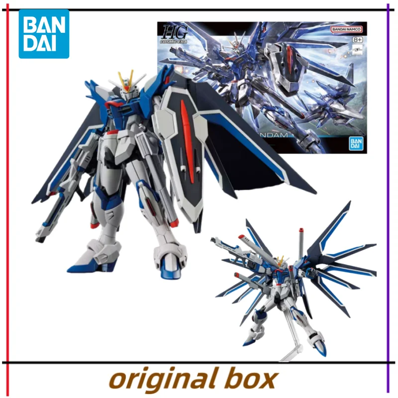 Bandai Figure Model SEED HG RISING FREEDOM GUNDAM STTS-909 Anime Figures Toys Collectible Gift for Children Genuine Brand New