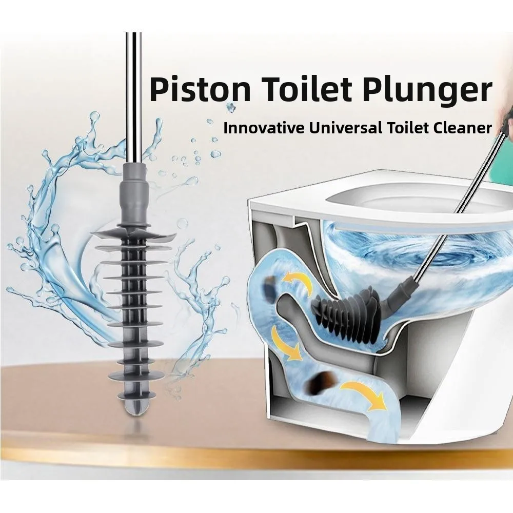 

Ручной вантуз для унитаза, инструмент для чистки санузлов, ручной очиститель канализации нового поколения, ручной сантехнический инструмент для прочистки унитазов