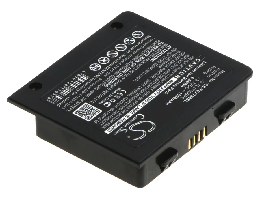 CS Replacement Battery For Texas Instruments TI-Nspire Navigator Wireless C, TI-Planet 3.7L1750BPC 1800mAh/6.66Wh