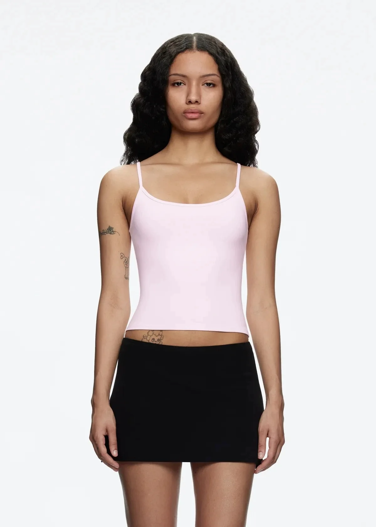 تانك نقي مثير فتاة ساخنة تمتد أعلى نمط الرسن أعلى فتاة #6