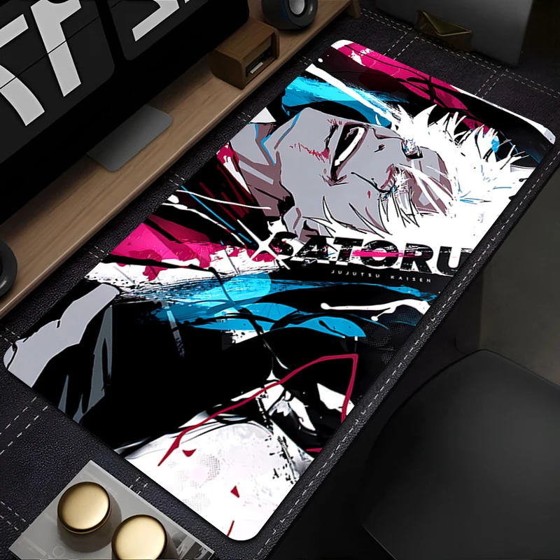 

Portable Mouse Pad Office PC Gaming Non-slip Desk Mat Jujutsu Kaisen Gojo Computer Keyboard Pad Cartoon Desk Mats Mousepad