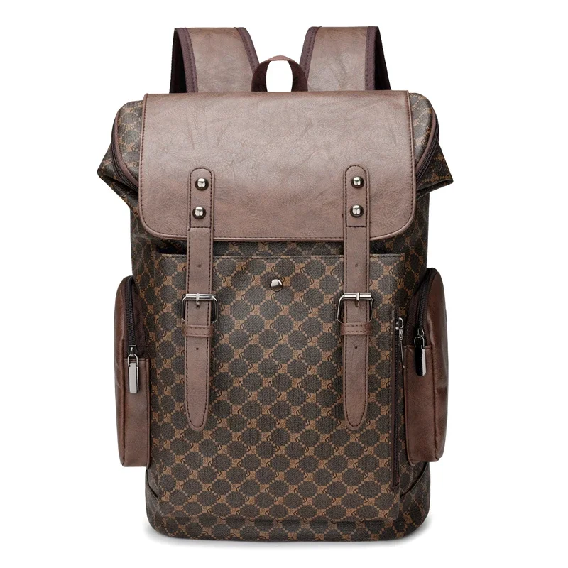 

Vintage large capacity men's travel school bag backpack men mochila masculina sac a dos coach bags WT208