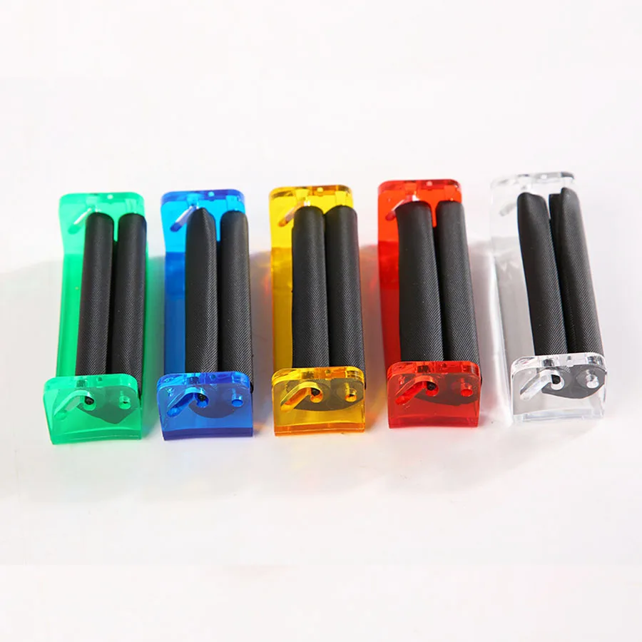 Mini Hand Cigarette Maker Plastic Cigarette Cone Rolling Machine 70mm 78mm 110mm Manual Tobacco Roller Smoking Accessories