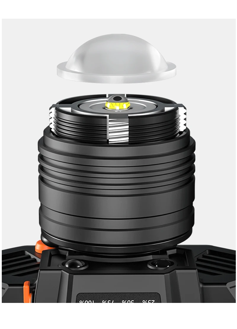 야외 유도 눈부심 헤드라이트, 광부 램프, USB 충전, 비상 스마트 헤드 마운트 손전등, 낚시 페스카