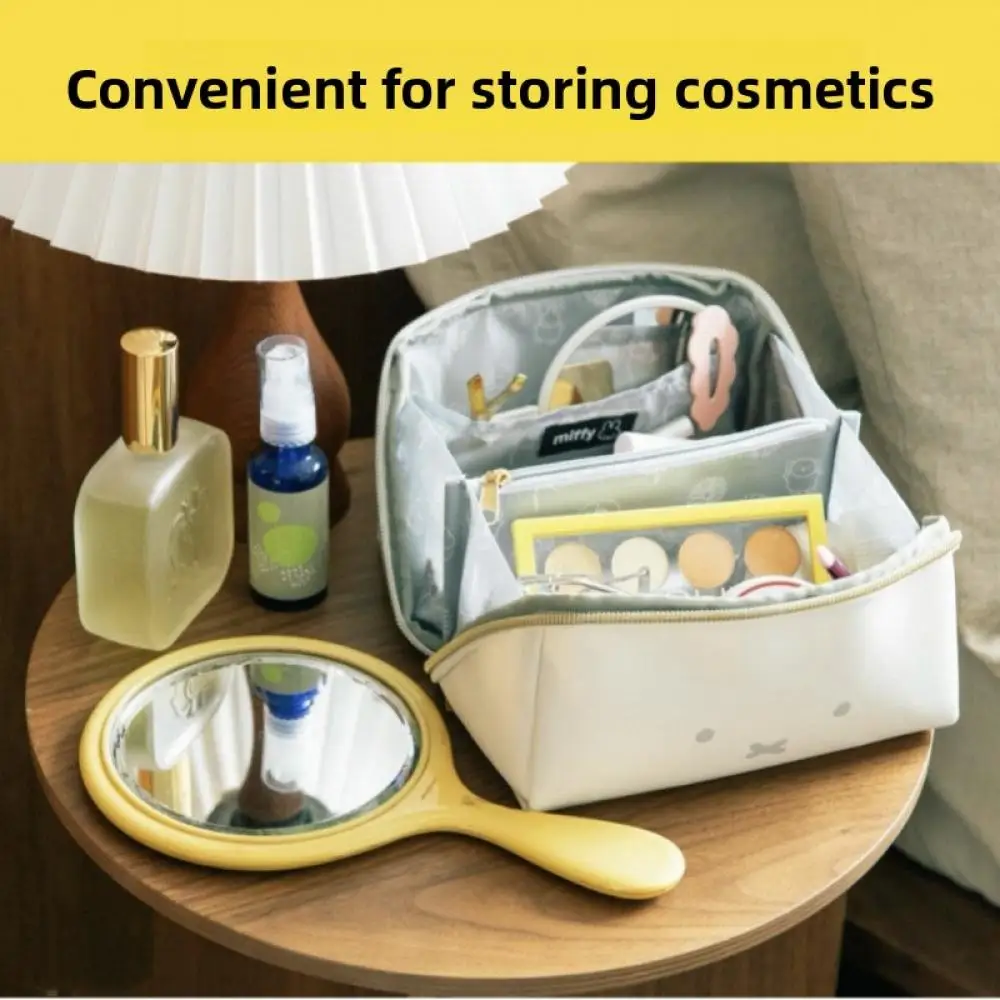 حقيبة مستحضرات التجميل المحمولة باليد ذات سعة كبيرة من ميفي، حقيبة تخزين متعددة الوظائف محمولة يجب اقتناؤها للفتيات عند الخروج #6