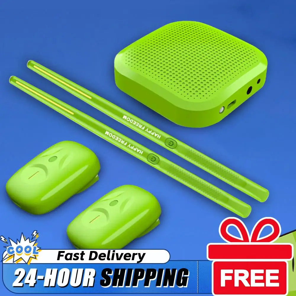 أفخاذ الهواء الافتراضية الكهربائية المحمولة الإلكترونية الافتراضية طبلة الهواء أفخاذ الدواسات مجموعة طبلة الإلكترونية الذكية الهدايا للمبتدئين