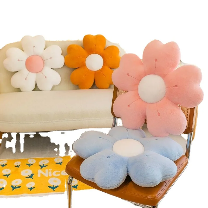 Cuscino per finestra cuscini morbidi per scoreggia cuscino per fiori cuscino per cuscino sedile Super morbido peluche letto per ragazze pigro