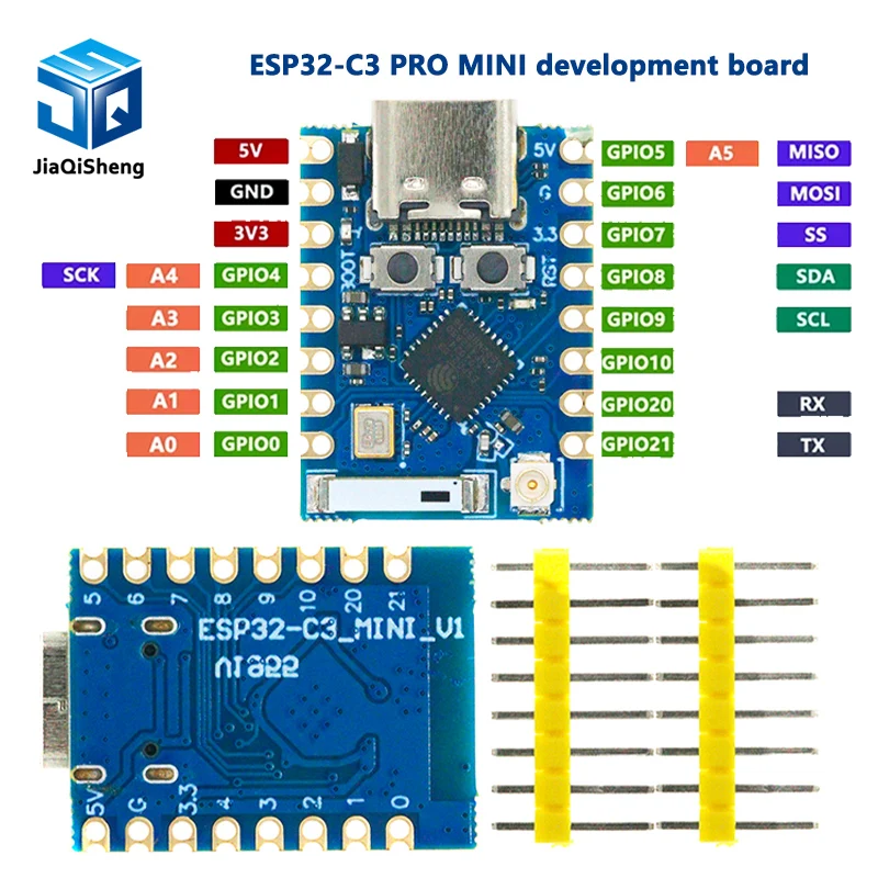 ESP32-C3 PRO MINI development board onboard ESP32-C3FH4 chip module WiFi Bluetooth development board