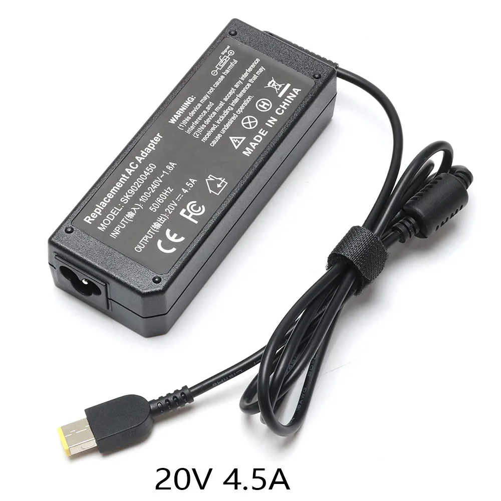 20V 4.5A 90W High Quality AC Adapter Laptop Charger For Lenovo G405s G500 G500s G505 G505s G510 G700 Thinkpad ADLX90NCC3A E540