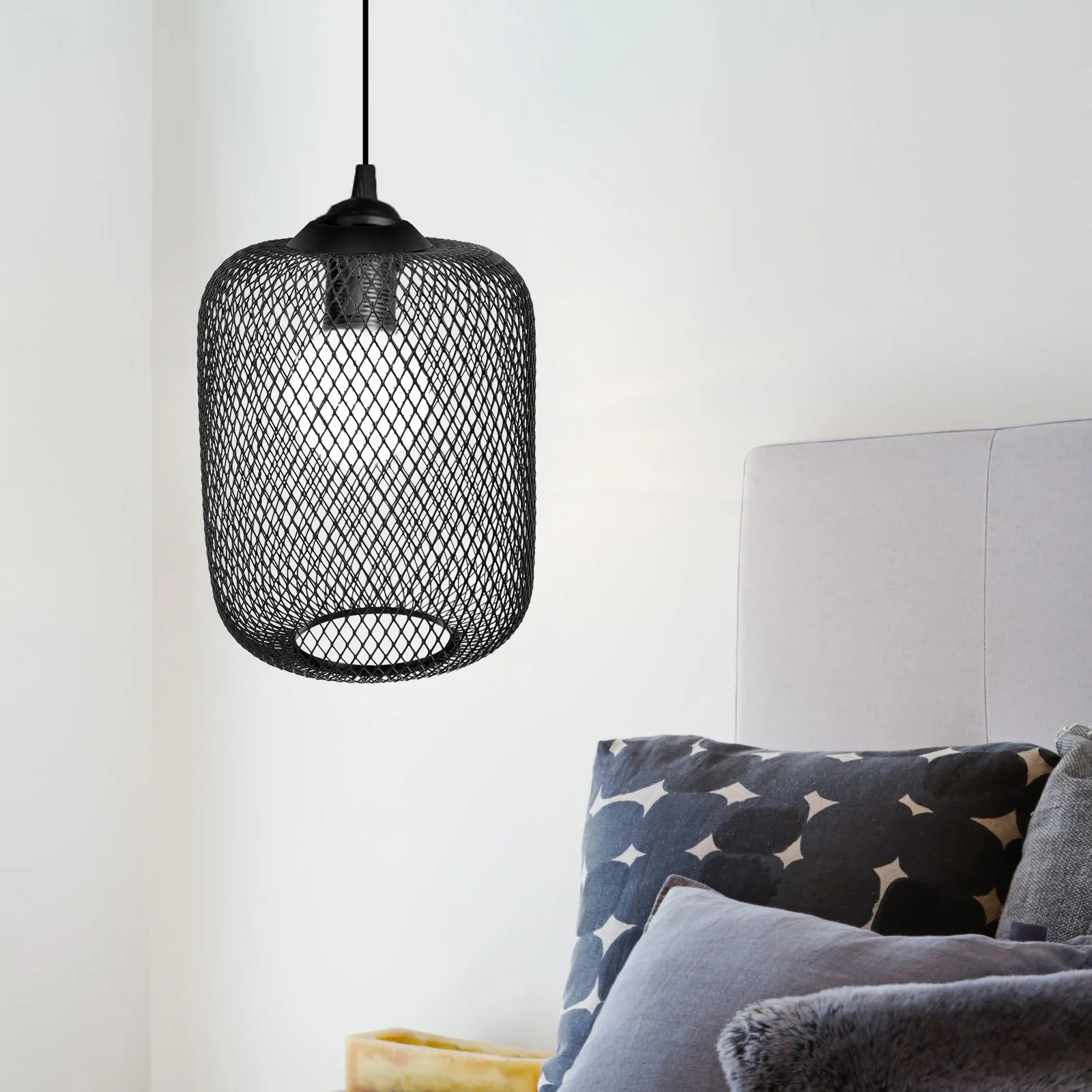 

Simple Bulbs Ceiling Light Covers Wrought Iron Chandelier Lamp Shade Household Lampshade