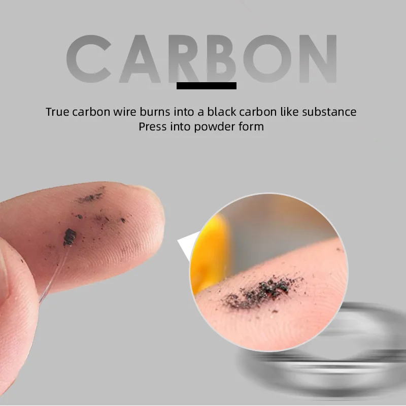 YGKX fluorocarbono carpa – Hilo invisible para la pesca de fondo - imagen 2