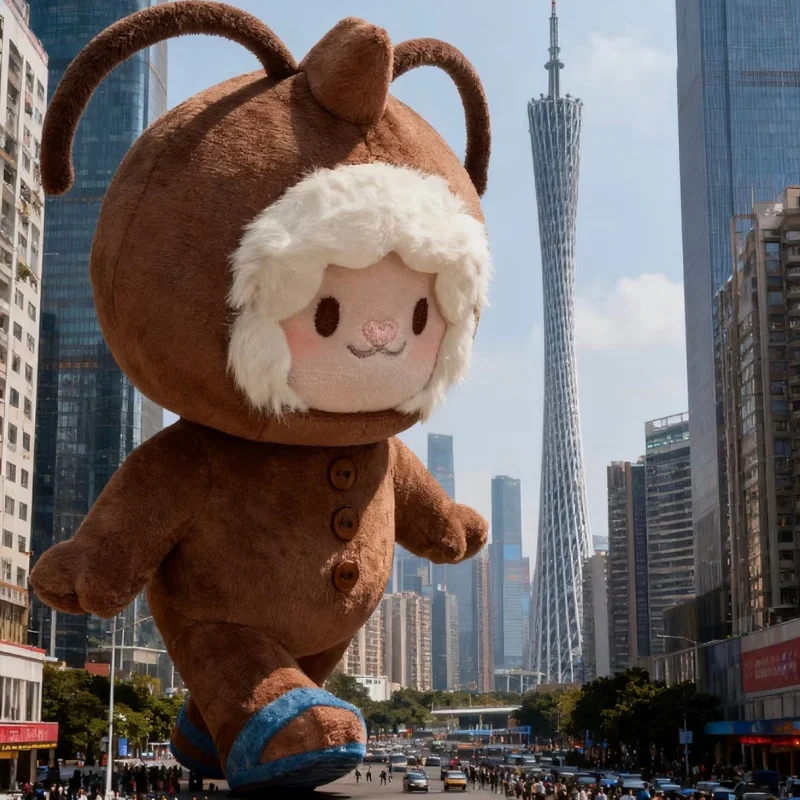 本物のグンぬいぐるみかわいいキーホルダー素敵なギフトデスクトップ装飾品トレンディなおもちゃハングタグ包装サプライズボックス