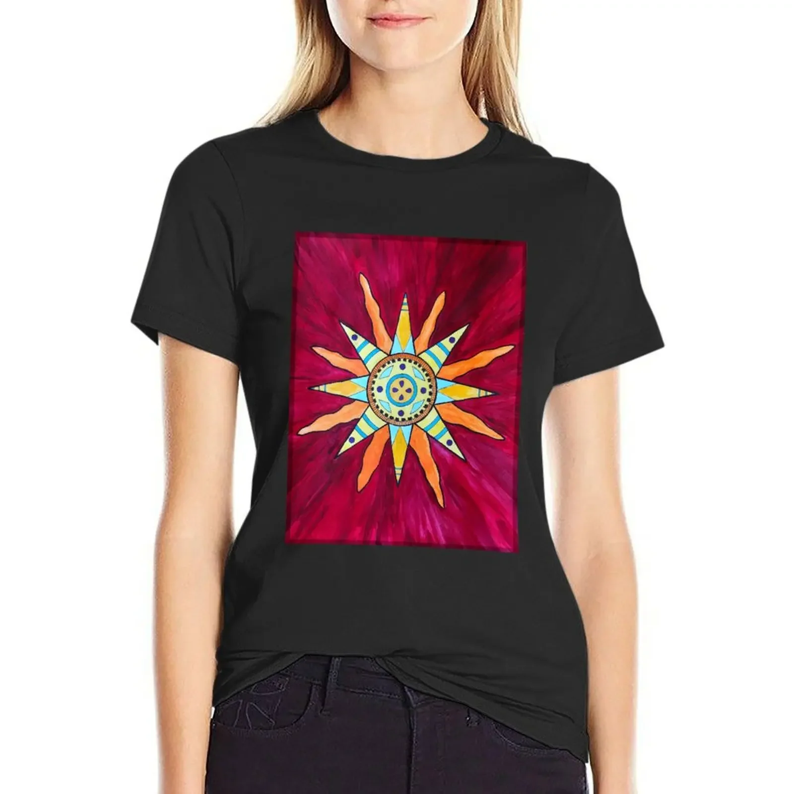 

Pathfinder T-Shirt korean fashion female heavyweights t-shirt dress for Women graphic