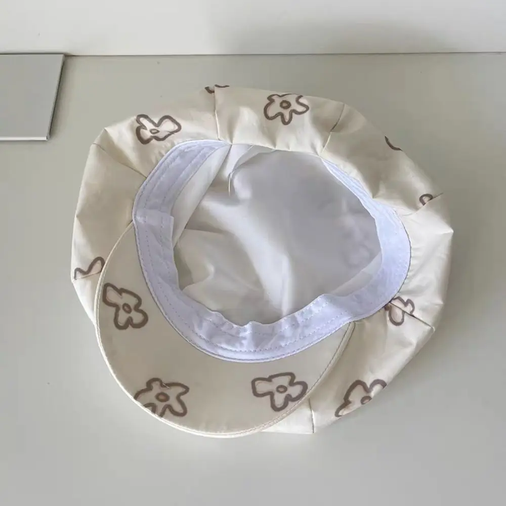 

Fashion Sweet Flower Beret Cartoon Casual Octagonal Hat British Style Artist Hat Y2k Painter Hat Spring Summer