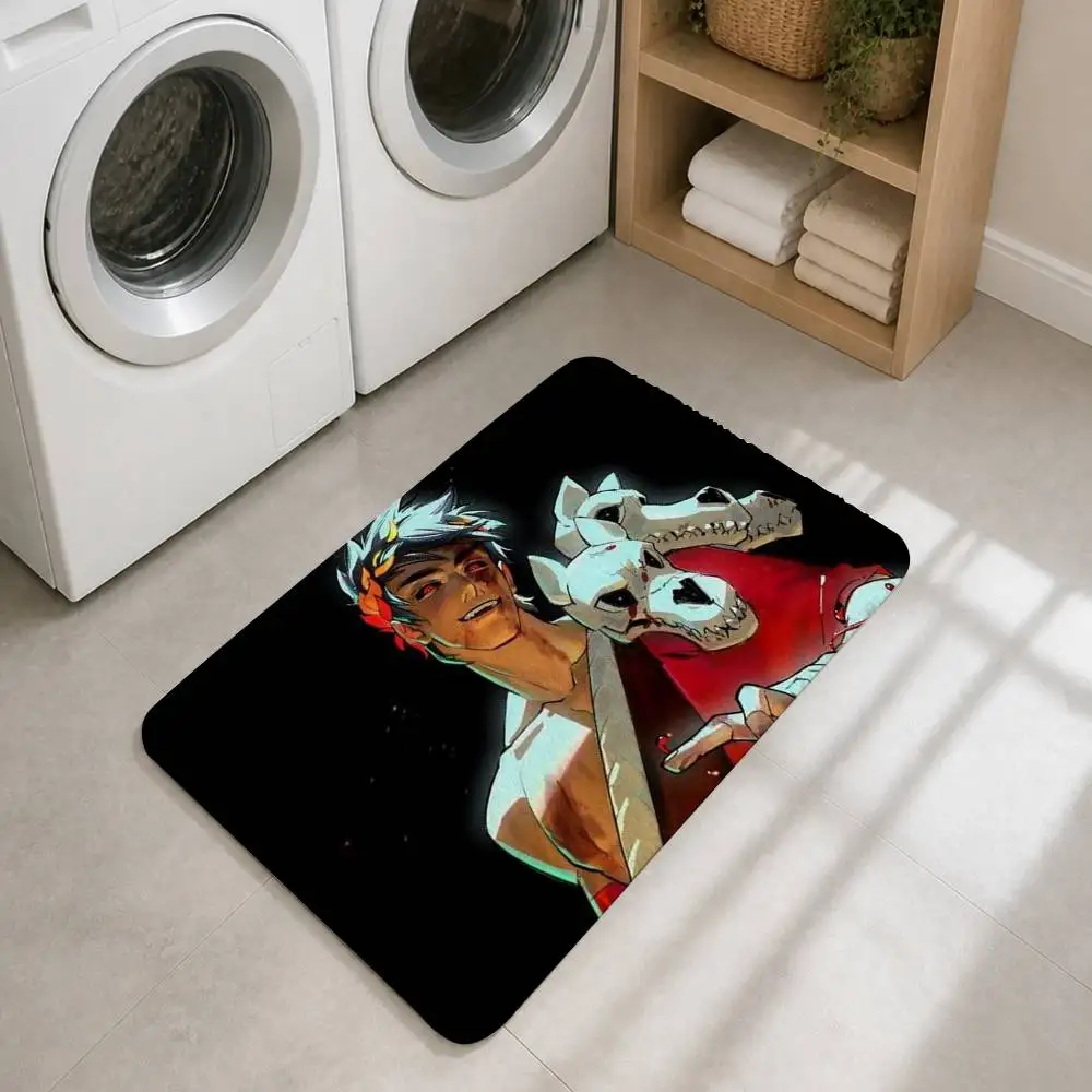 Hades Pattern Soft Washable Non-Slip Doormat for Indoor and Outdoor Home Decor 3