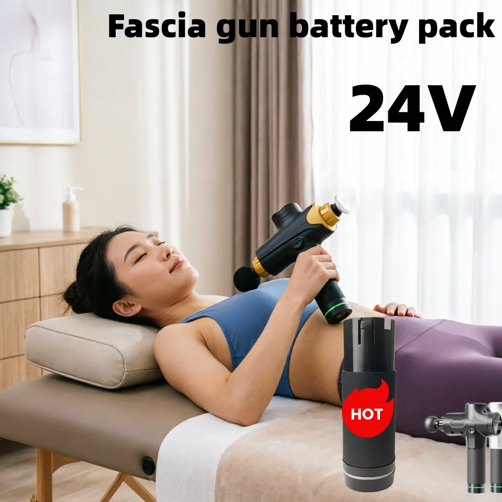 High Quality 24V 6800mAh  Li-ion Battery Pack, Stable Safe Replacement for Phoenix A1 Fascia Gun Deep Tissue Massage Gun