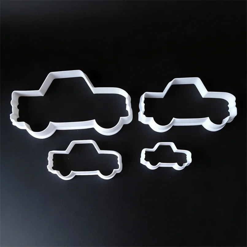 Four Specifications Cartoon Transportation Tools,7013 Old Style Car,Plastic Molds,Cake Fondant Tools,Cookie Sushi Cutters 5