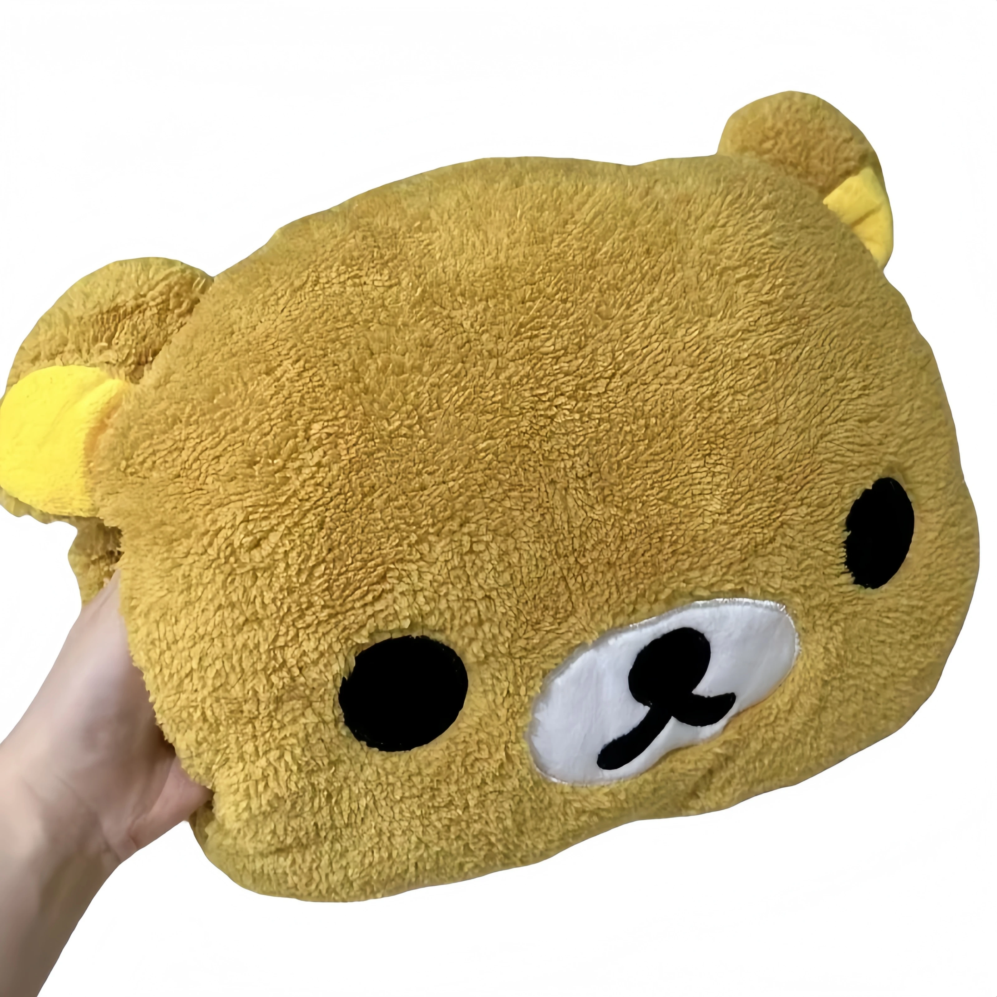 かわいいリラックマぬいぐるみ暖かい手枕漫画クマのぬいぐるみ柔らかいクッション誕生日子供ギフト