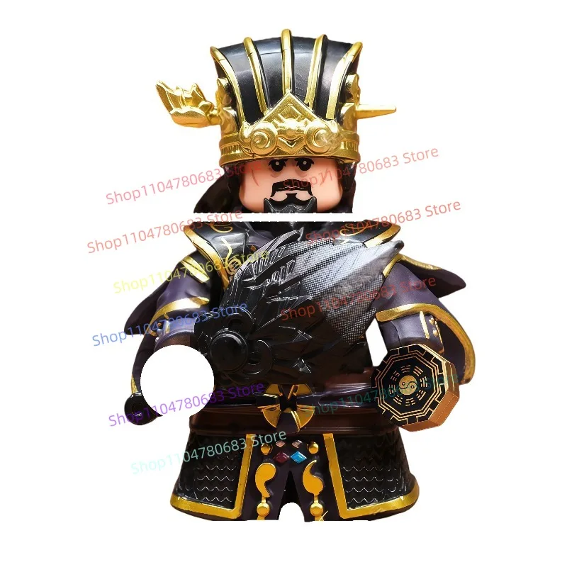 

MOC Building Blocks Mini Figure Three Kingdoms Sima Yi Assembly Model Display Anime Toy Desktop Decoration Gift Collectible