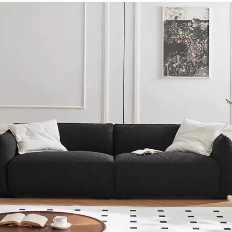 

Minimalist Black Living Room Sofas Velvet Modern Soft Lounge Living Room Sofas House Individual Divano Moderno Furniture Home