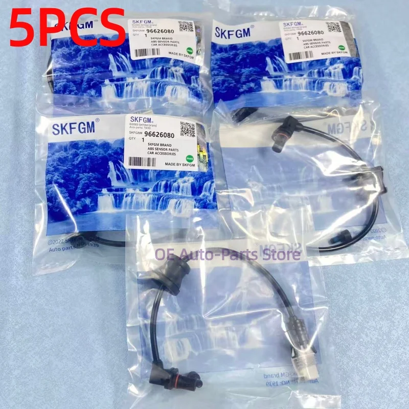

5PCS 96626080 ABS Wheel Speed Sensor Rear For Chevrolet Captiva 2.4 Sport GMC Pontiac Vauxhall Opel Saturn Antara