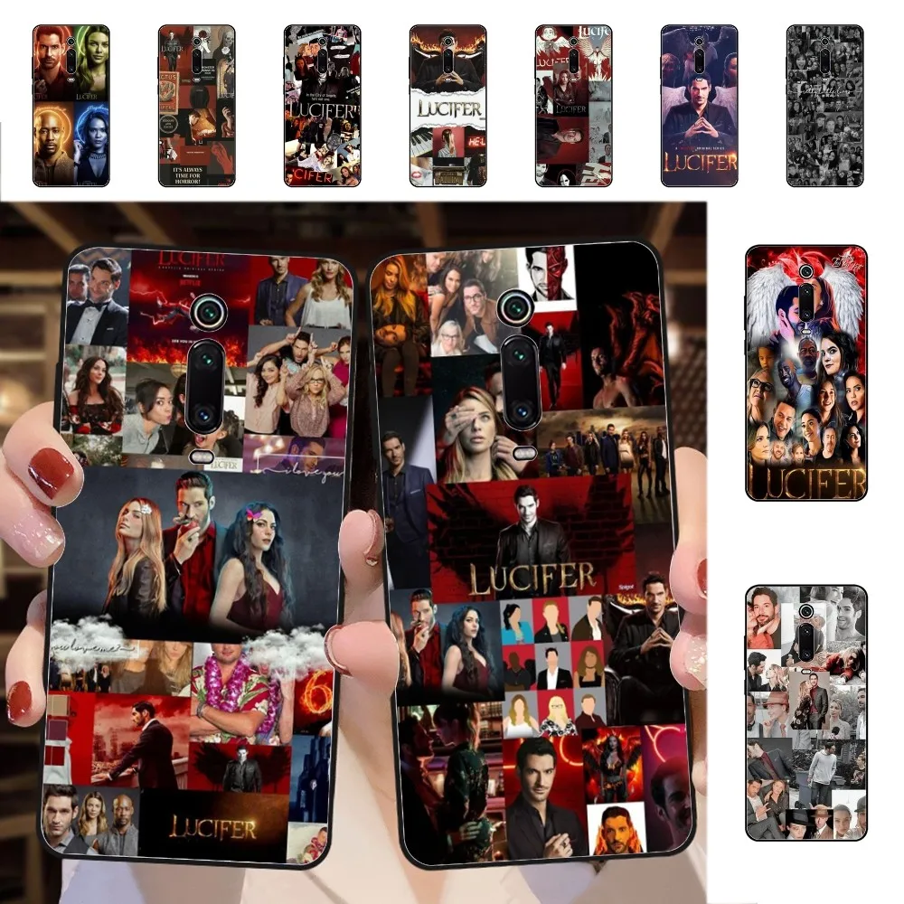 American TV Series Lucifer Phone Case For Redmi 5 6 7 8 9 10 plus pro 6 7 8 9 A GO K20 K30 K40 pro plus F3 Fundas